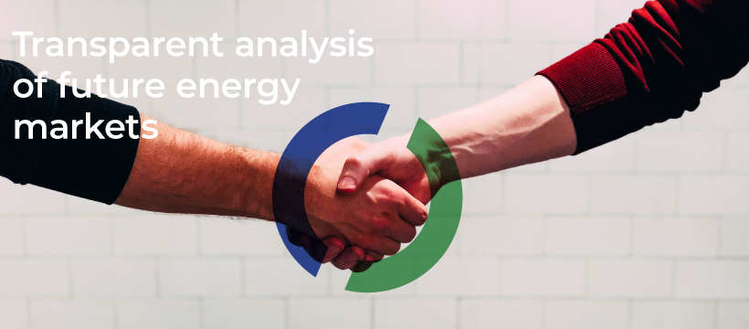 two people shaking hands, with the transparent logo overlaid